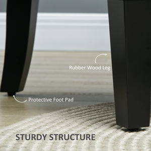 Fabric accent chair with wooden legs and rounded armrests, gray