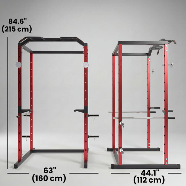 Power cage with 454 kg (1000 lbs) capacity and adjustable height