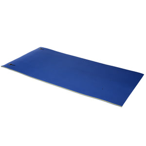 Roll-up floating mat, blue