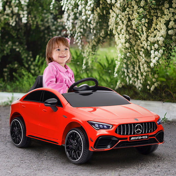 Licensed Mercedes-Benz AMG 12V with remote control, red