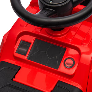 3 in 1 Rolling Compactor Excavator with Music, Red