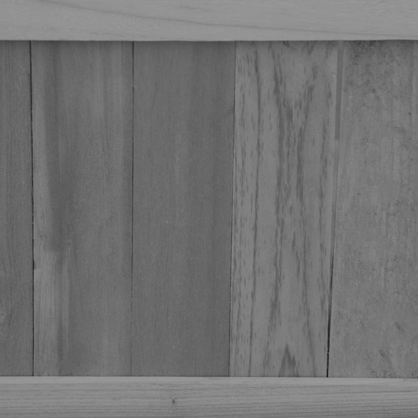 Folding raised wooden planter for garden and terrace