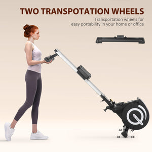 Adjustable Resistance Magnetic Rower with Digital LCD Display