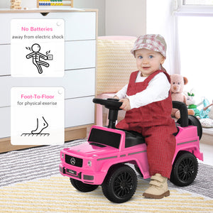 Mercedes-Benz G350 Toddler Push Car, Pink 