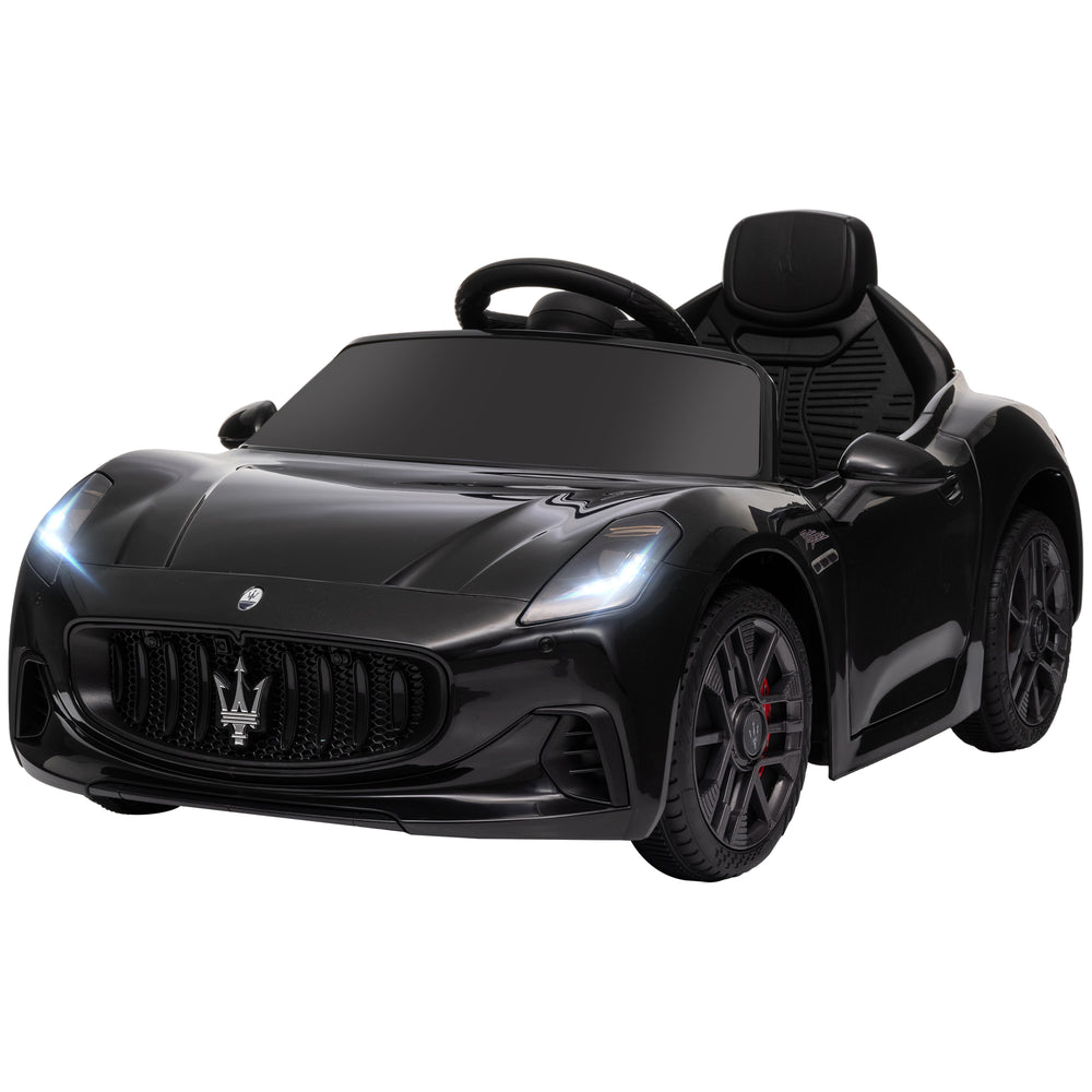 Maserati Gran Turismo 12V Licensed with Remote Control, Black