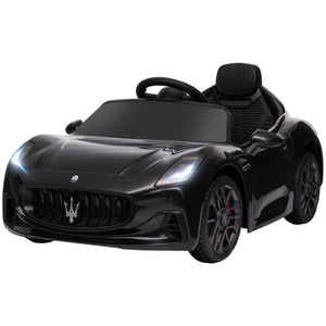Maserati Gran Turismo 12V Licensed with Remote Control, Black