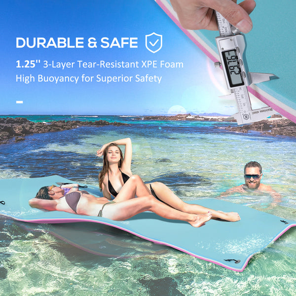 Floating Mat 10 x 5 ft, Blue