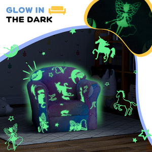 Toddler chair, bright fairy design