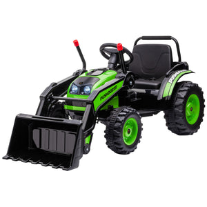6 Volt Battery Powered Kids Tractor, Green