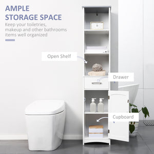 3-piece bathroom furniture set, white.