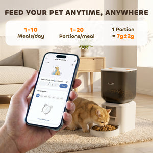 8 L Wi-Fi automatic feeder with voice message