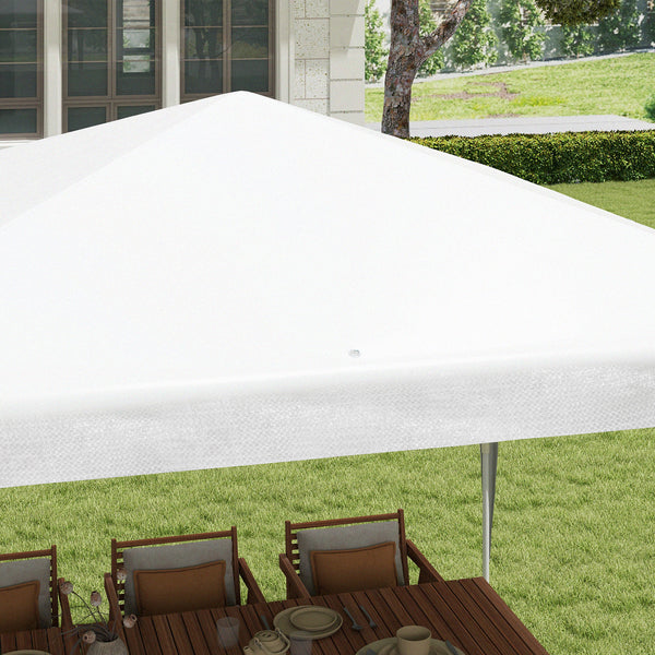 Portable 10 x 10 party tent, white