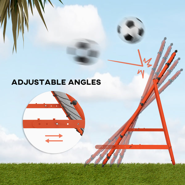Adjustable rebound net, red