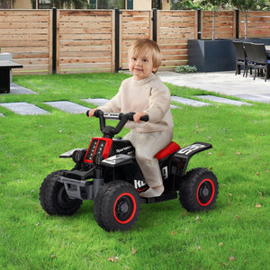 6V electric quad for children, black