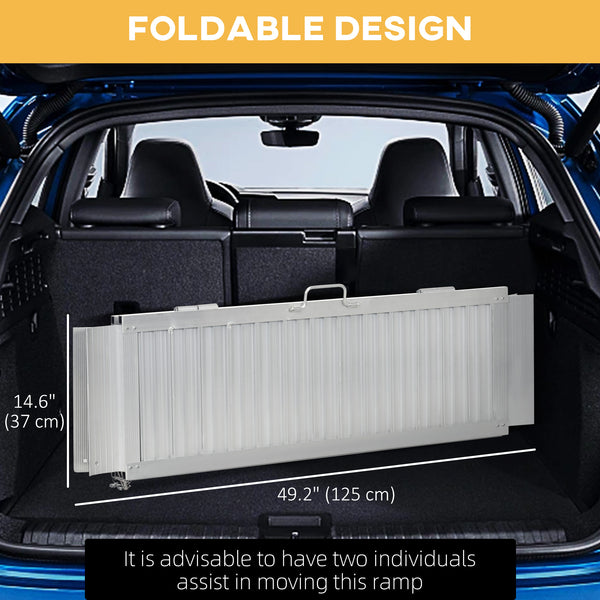 4ft Portable Aluminum Wheelchair Ramp