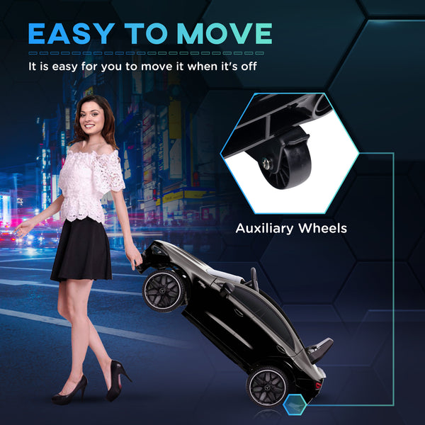 Mercedes-Benz AMG 12V Licensed with Remote Control, Black