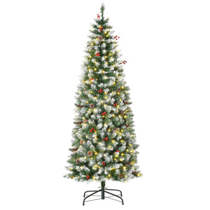 6ft Frosted Pencil Christmas Tree