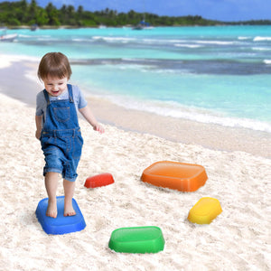 Set of 5 children's stepping stones 