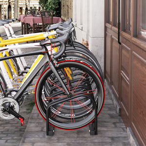 6-bike rack, black