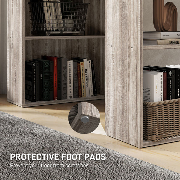 Computer desk with storage and shelf