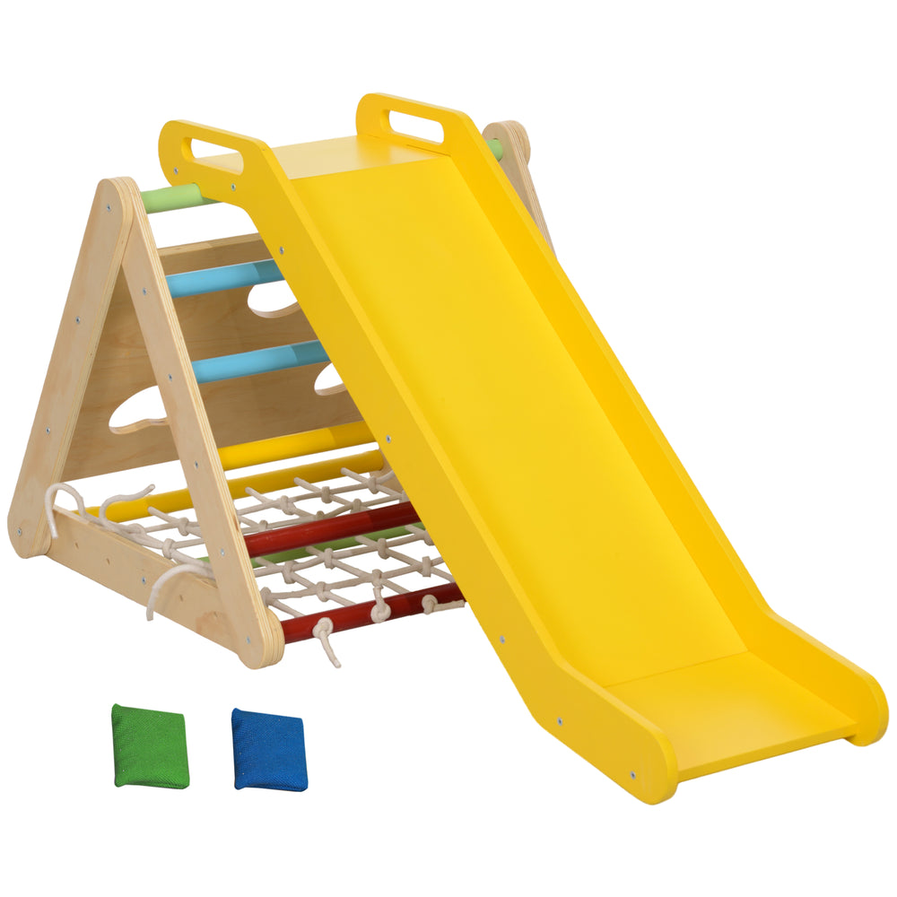 5 in 1 Montessori Set with Slide and Sandbags