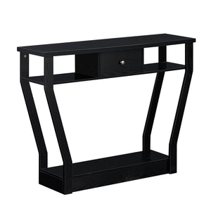 Modern sofa side table with drawer - Grey
