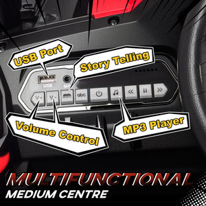 12V Red Off-Road Electric Car