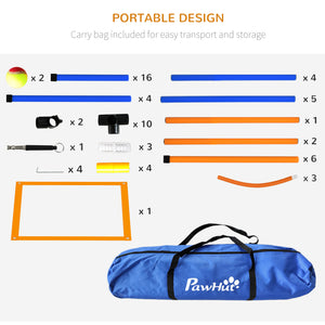 Dog Agility Training Equipment with Carry Bag