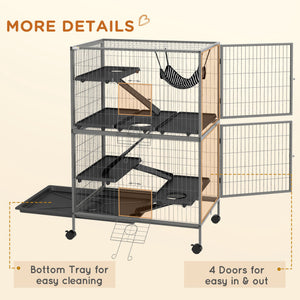 5-tier rolling cage