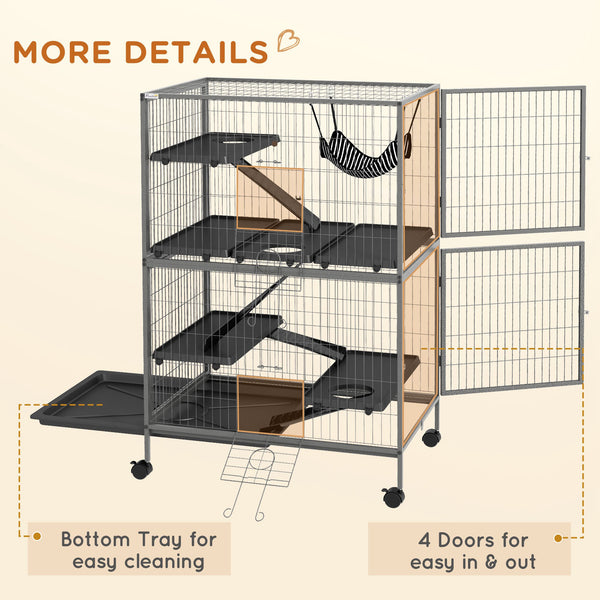 5-tier rolling cage