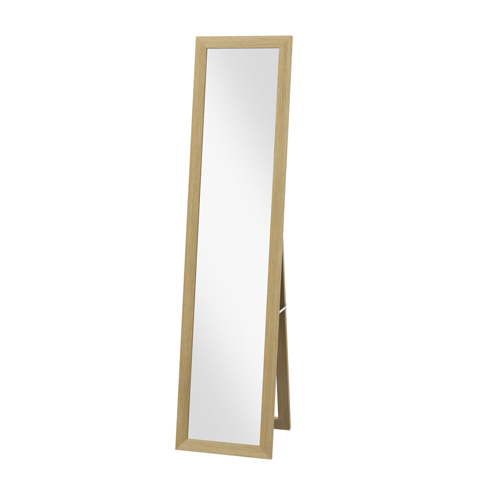 38 x 157 cm Full Length Mirror for Bedroom, Oak