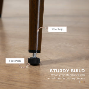 Set of 4 velvet upholstered dining chairs, grey