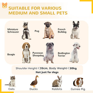 8-Panel Foldable Dog Playpen with Ground Stakes