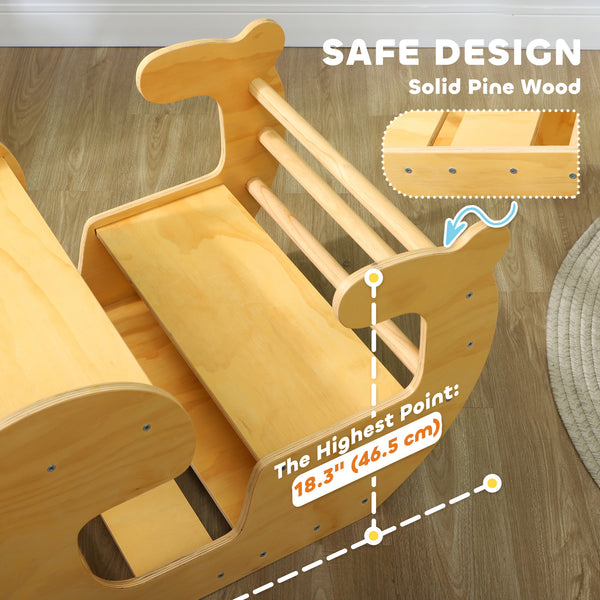 2 in 1 toy, climbing and table and chairs set for children