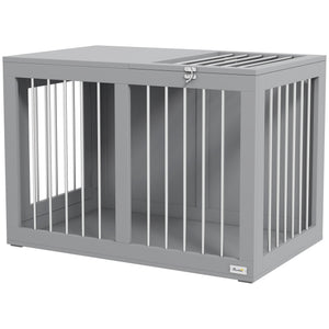 31.5-inch Double Door Crate Furniture, Gray