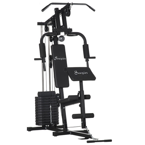 Multifunctional weight machine with 65 kg weight