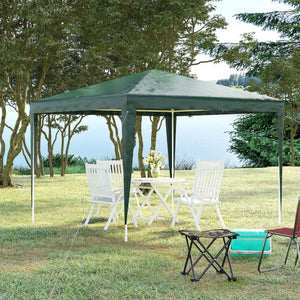 10 x 10 Portable Party Tent, Green