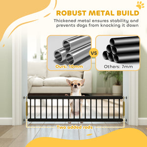 Dog gate, black