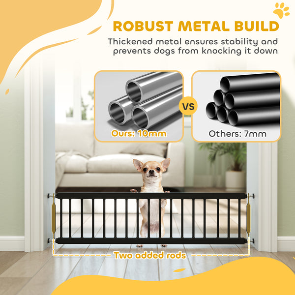 Dog gate, black