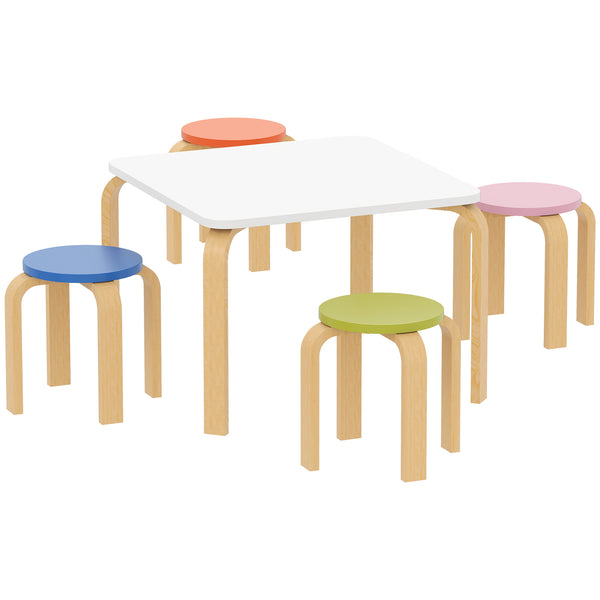 5-piece children's furniture set, multi-colored