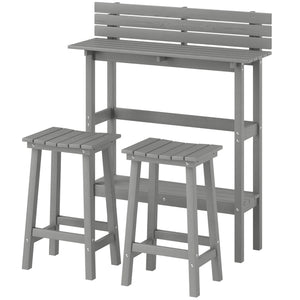 3-piece outdoor bar set