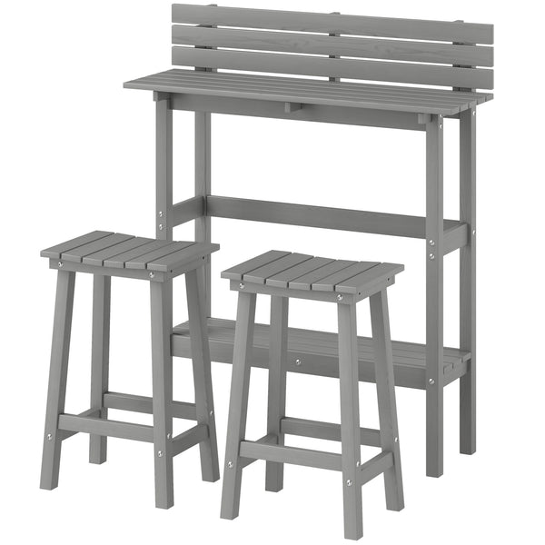 3-piece outdoor bar set