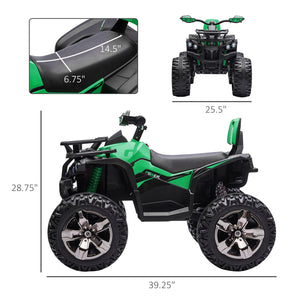 12V Green Off-Road Quad