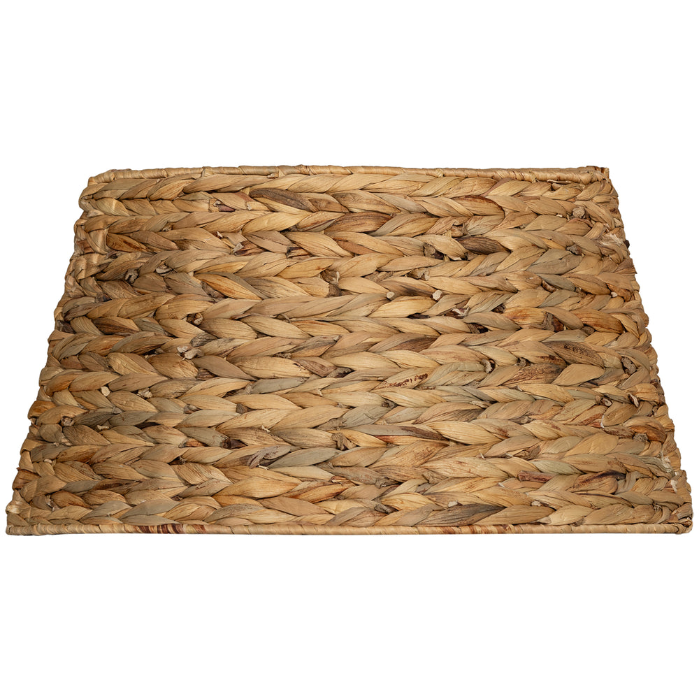 Braided Water Hyacinth Christmas Tree Necklace