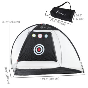 10 x 6ft Multi-Target Golf Practice Net