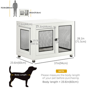 Cage with waterproof cushion, white