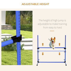 Set of 4 Dog Agility Training Equipment