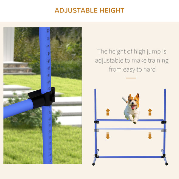Set of 4 Dog Agility Training Equipment