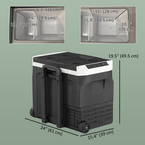 42-quart 12V portable electric cooler
