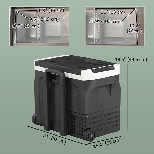 42-quart 12V portable electric cooler